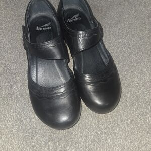 Dansko Black Mary Jane Shoes